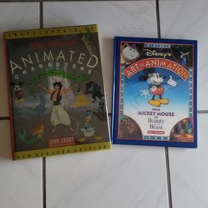Disney's Animation Art and Characters Books (2)